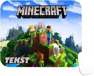 Podkładki pod mysz - PODKŁADKA POD MYSZKĘ Z NADRUKIEM MAINKRAFT TRÓJWYMIA GRY-TEKST -20X24 - miniaturka - grafika 1