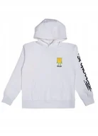 Bluzy dla dziewczynek - Liu Jo Biała Bluza Dziecięca Z Kapturem I Nadrukiem 170 Kyb - miniaturka - grafika 1