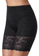Majtki damskie - Triumph Majtki Z Nogawka Modelujące Pod Sukienki Czarne Lace Sensation 36/S - miniaturka - grafika 1