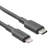 Kable USB - Kabel USB C na Lightning Lillhult 150 cm szary - miniaturka - grafika 1