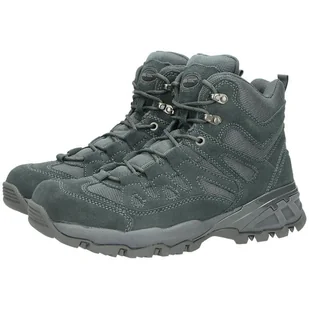 Mil-Tec Mil-Tec Mil-Tec Buty Trekkingowe Wysokie Trooper Szare 40 18841-F - Buty trekkingowe męskie - miniaturka - grafika 1