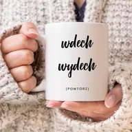 Kubki - Kubek z nadrukiem - wdech - wydech - miniaturka - grafika 1