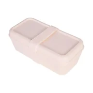Zestawy szkolne - Pojemnik prostokątny na lunch 0,75l kolekcja 460 beżowy - MILAN - miniaturka - grafika 1