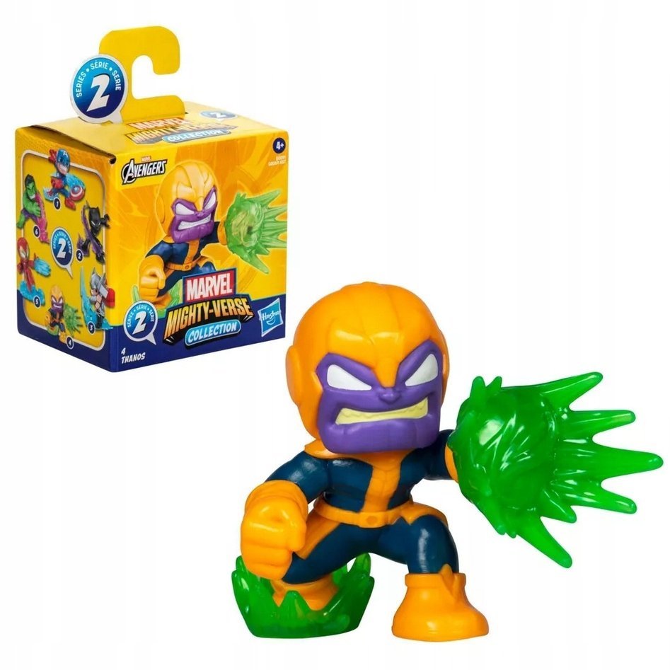 Figurka kolekcjonerska Thanos 6cm Marvel Avengers Hasbro Mighty Verse