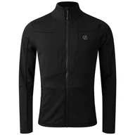 Bluzy sportowe męskie - Męska bluza Dare 2b Substratum V Core Stretch Rozmiar: S / Kolor: czarny - miniaturka - grafika 1