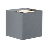 Lampy ścienne - Paulmann konstrukcja ścian lampy LED CyBo kwadratowe 2 X 3 W Szary 80 X 80 mm (466561) - miniaturka - grafika 1