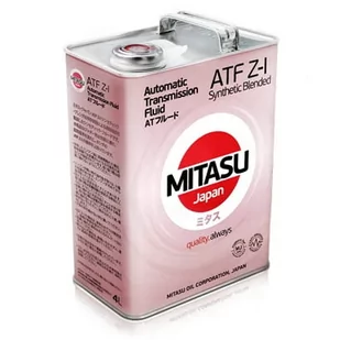 MITASU ATF Z-1 SYNTHETIC BLENDED - MJ-327 - 4L - Oleje przekładniowe MITASU ATF Z-1 SYNTHETIC BLENDED - MJ-327 - 4L - Oleje przekładniowe - miniaturka - grafika 1