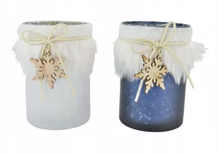 Latarnia Dekoracyjna Świąteczna Lampion 12 Cm - Świeczniki - miniaturka - grafika 1