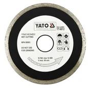 Tarcze do pił - Yato tarcza tnąca pełna 115mm - 6012 (YT-6012) - miniaturka - grafika 1