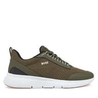 Sneakersy męskie - Sneakersy BOSS Ttnm Light 50536509 Zielony - miniaturka - grafika 1