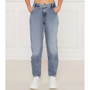 Calvin Klein Jeans Jeansy Relaxed fit high waist - Spodnie sportowe damskie - miniaturka - grafika 1