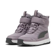 Buty trekkingowe dziecięce - Dziecięce buty PUMA Evolve PUMA Plum Jam Shadow Gray Purple - miniaturka - grafika 1
