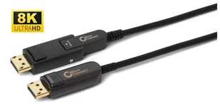 Microconnect DP-MMG-1500MBV1.4OP kabel DisplayPort 15 m Czarny - Kable komputerowe i do monitorów - miniaturka - grafika 1