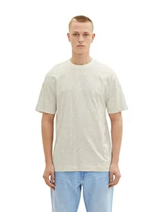 TOM TAILOR Denim Koszulka męska 1036899, 32044-White Bubble Wording Print, XXL, 32044 - White Bubble Wording Print, XXL - Koszulki męskie - miniaturka - grafika 1