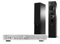 Zestawy stereo - Rotel A11 MkII (srebrny) + Tesi 5 (czarny) - miniaturka - grafika 1