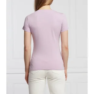Liu Jo Rose T-shirt | Regular Fit - Koszulki i topy damskie - miniaturka - grafika 1