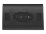 Złącza, przejściówki, adaptery - LOGILINK CV0145 Adapter DisplayPort DP/F na DP/F UHD 8K/60 Hz czarny - miniaturka - grafika 1