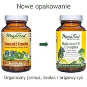 Suplementy naturalne - MegaFood Balanced B Complex 30 tab. - miniaturka - grafika 1