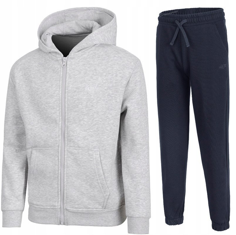 4F OCIEPLANY DZIEWCZÄCY DRES KOMPLET BLUZA SPODNIE / rozm 164