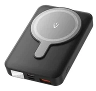 Powerbanki - Vention WRL 10000 mAh 22.5W MAGNETIC BLACK FHTB0 - miniaturka - grafika 1