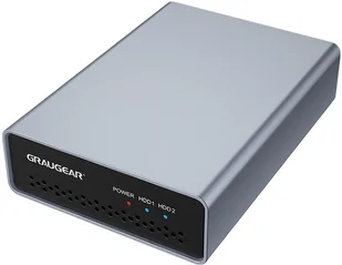 GRAUGEAR G-25RD2-AC-10G obudowa do dysków twardych Obudowa HDD/SSD Srebrny 2.5" - Obudowy i kieszenie na dyski twarde - miniaturka - grafika 1