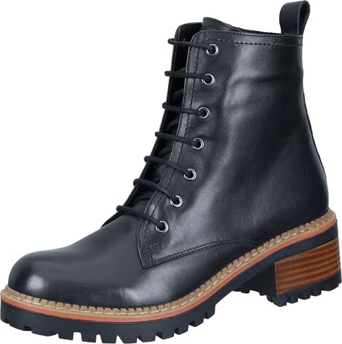 Manitu Damskie 960440-01 Półdługie kozaki, czarne, 40 EU, czarny, 40 EU