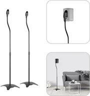 Głośniki - stojaki i akcesoria - Audizio HTS10 - regulowana wysokość - zestaw 2 sztuk - czarny one size - miniaturka - grafika 1