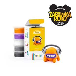Hey Clay Masa Plastyczna Muzon Hclma001 - Zabawki kreatywne - miniaturka - grafika 1