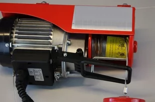 DESDEA Wciągarka elektryczna linowa budowlana 100kg/15m + sterowanie ręczne 1,5m - do wyboru ramię, maszt, podpory, uchwyt rusztowania(udźwig: 100 kg) 08179949 - Wciągarki - miniaturka - grafika 4