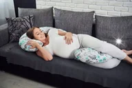 Poduszki do karmienia - PODUSZKA CIĄŻOWA ROGAL DO SPANIA W CIĄŻY TYP C BABYMAM 3W1 - miniaturka - grafika 1