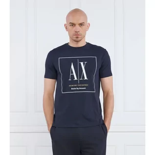 Koszulki męskie - Armani Exchange T-shirt | Regular Fit - grafika 1