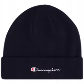 Czapki damskie - Czapka Zimowa Unisex Champion Granatowa 806064-Bs501 Na Zimę Ciepła - miniaturka - grafika 1