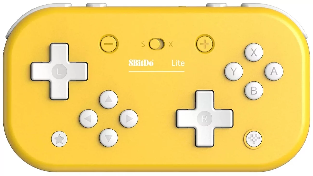 Gamepad  8BitDo Lite Bluetooth Żółty Darmowa dostawa od 99 zł!