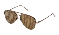 Okulary przeciwsłoneczne - Okulary FURLA SFU177-59R80L. Okulary przeciwsłoneczne, Kolor BRONZE. Unisex. - miniaturka - grafika 1