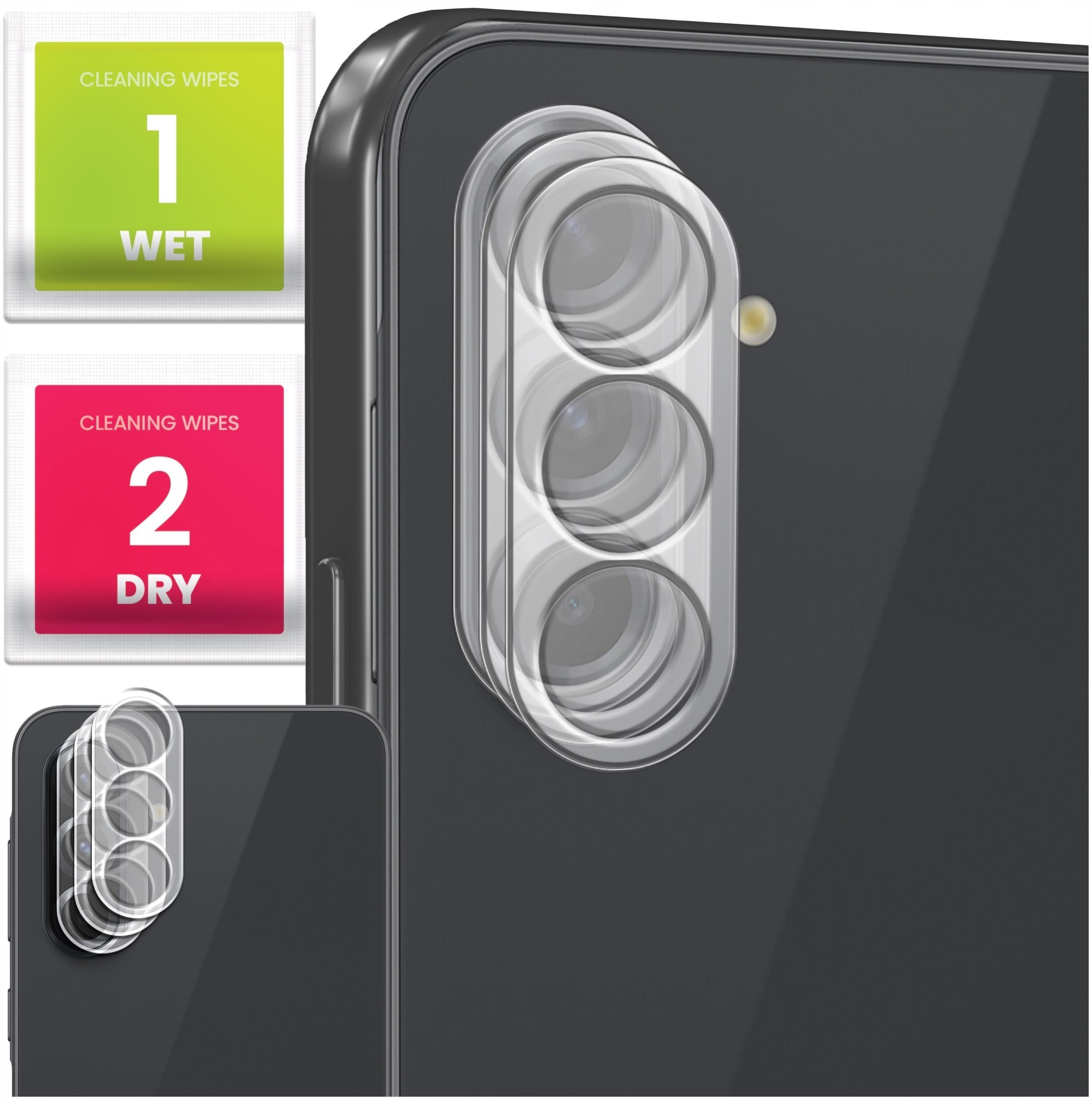 3-PAK Szkło Na Aparat Do Samsung Galaxy A36 Ochronne, Na Obiektyw, 9H
