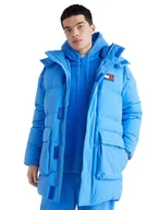 Kurtki męskie - Tommy Hilfiger Kurtka Męska Zimowa Tjm Tj Color Badge Parka Niebieska Dm0Dm14392 C4H M - miniaturka - grafika 1