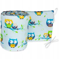 Ochraniacze do łóżeczka - OCHRANIACZ 180x30 DO ŁÓŻECZKA 120x60 SUPER JAKOŚĆ! - miniaturka - grafika 1