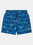 Spodenki damskie - Guess Szorty kąpielowe L4GZ05 WG2A2 Niebieski Regular Fit - miniaturka - grafika 1