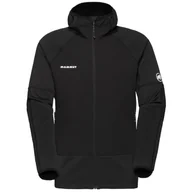 Bluzy sportowe męskie - Męska bluza Mammut Massone ML Hooded Jacket Rozmiar: XL / Kolor: czarny - miniaturka - grafika 1