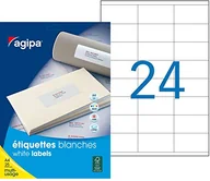 Etykiety do drukarek - Apli 119655 etykiety uniwersalne, A4, 70 x 35 mm, 600 sztuk - miniaturka - grafika 1