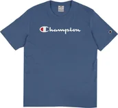 Koszulki męskie - Koszulka męska Champion SS Tee niebieska 220256 BS099 L - miniaturka - grafika 1