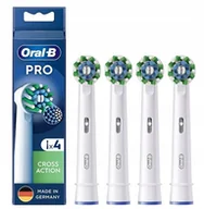 Końcówki do szczoteczek elektrycznych - BRAUN ORAL-B CROSS ACTION 100% ORYGINALNA KOŃCÓWKA 4 szt - miniaturka - grafika 1