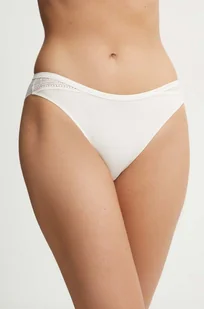 Tommy Hilfiger figi kolor beżowy z koronki UW0UW05519 - Majtki damskie - miniaturka - grafika 1