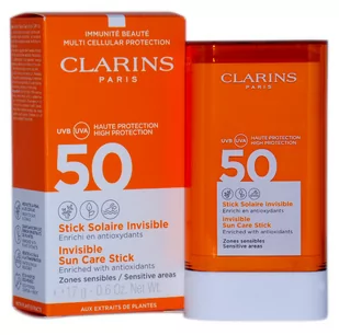 Clarins Stick Solaire UVA/UVB SPF 50 Spray do opalania 17ml - Balsamy i kremy do opalania - miniaturka - grafika 1