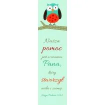 SZARON Zakładka Duża - Nasza pomoc jest w imieniu Pana - Szaron - Zakładki do książek - miniaturka - grafika 2