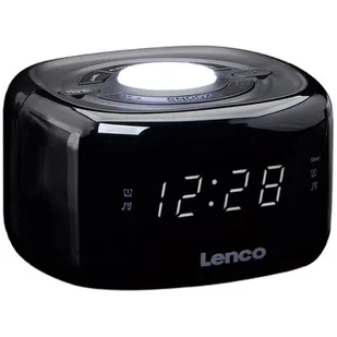 Lenco CR-12BK czarne - Radiobudziki - miniaturka - grafika 1
