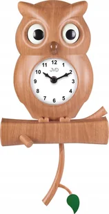 JVD Zegar ścienny JVD HE21.5 dziecięcy z wahadłem sowa 20x40 cm . - Wyposażenie pokoiku dziecięcego - miniaturka - grafika 1