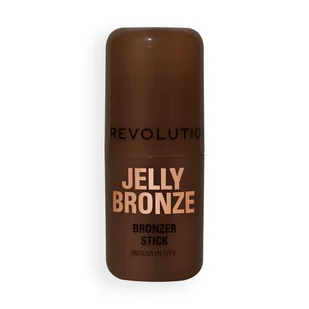 Makeup Revolution Jelly Bronze Żelowy Bronzer w Sztyfcie Dark Cocoa - Bronzery i konturowanie twarzy - miniaturka - grafika 1