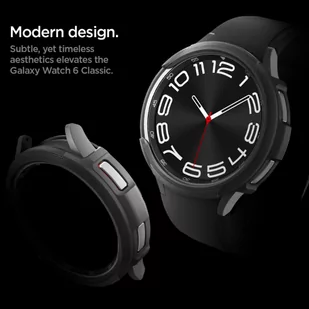 Spigen Liquid Air Samsung Galaxy Watch 6 Classic 47 mm czarny/matte black ACS06394 - Akcesoria do smartwatchy - miniaturka - grafika 42