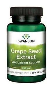 SWANSON Grapeseed extract 60kaps - Witaminy i minerały - miniaturka - grafika 1